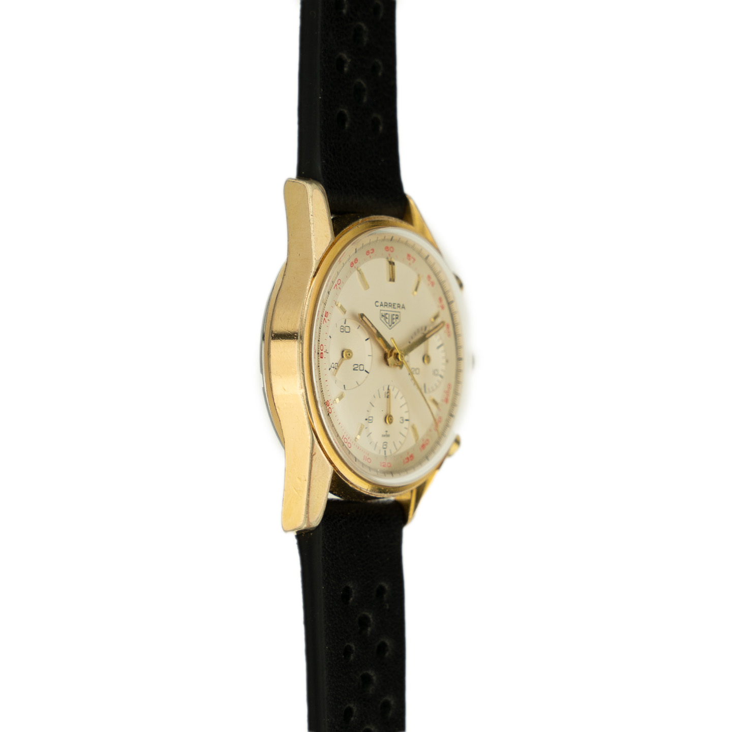 Heuer Carrera 2448T "Red Tachymeter" -1960s- - Image 4