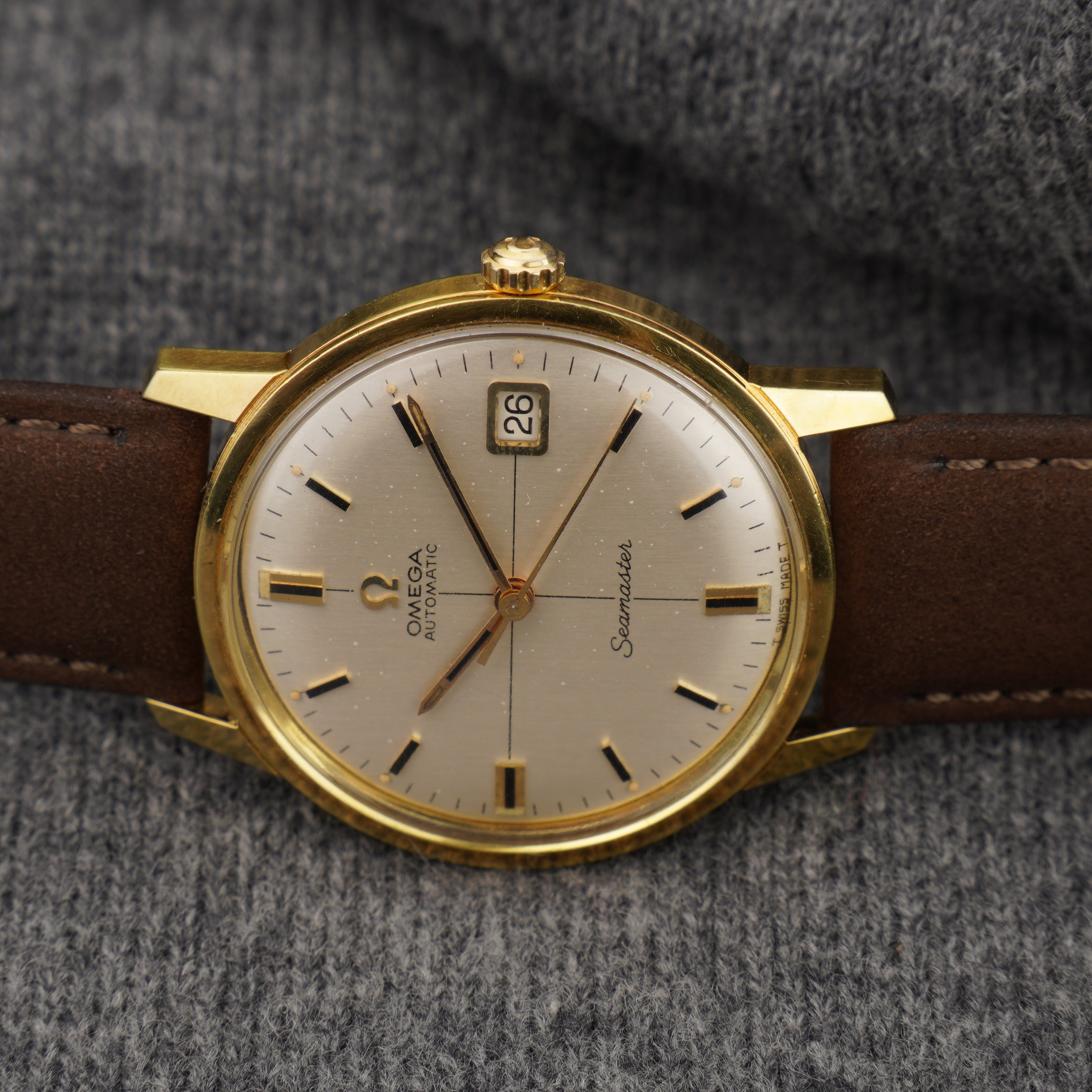 Omega Seamaster 166.002 "Crosshair dial" -1966- - Image 8