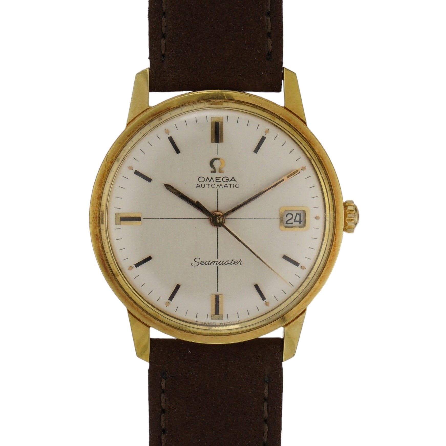 Omega Seamaster 166.002 “Crosshair dial” -1966-