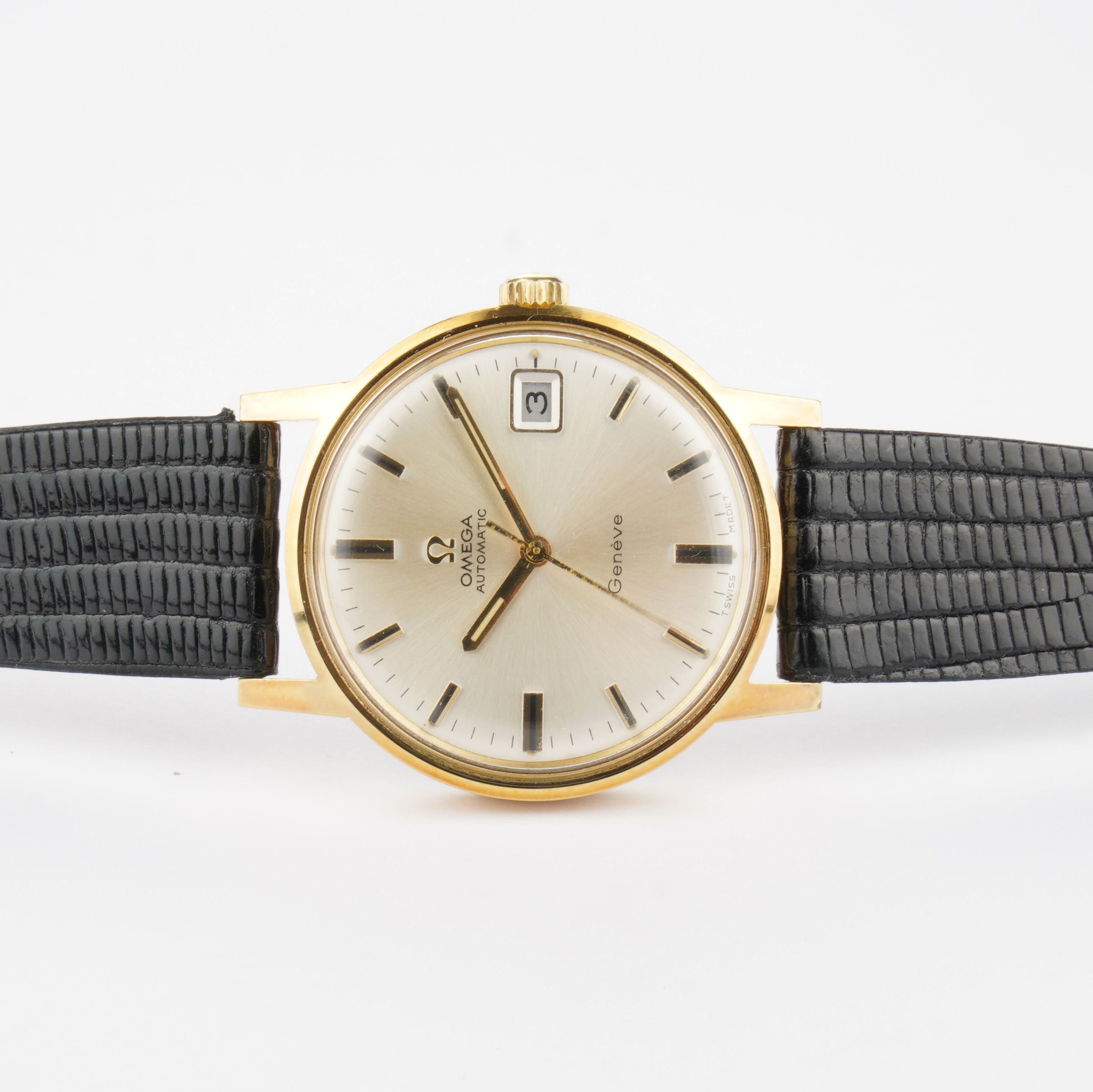Omega Geneve 166.070 from 1969. in near mint condition. with original buckle and caliber 565 movement. - Image 12