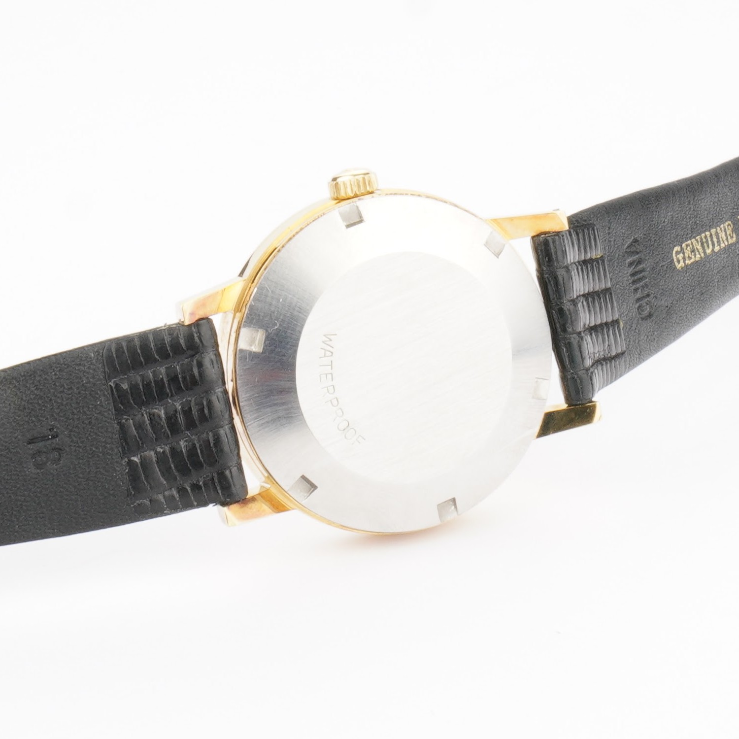 Omega Geneve 166.070 from 1969. in near mint condition. with original buckle and caliber 565 movement. - Image 9