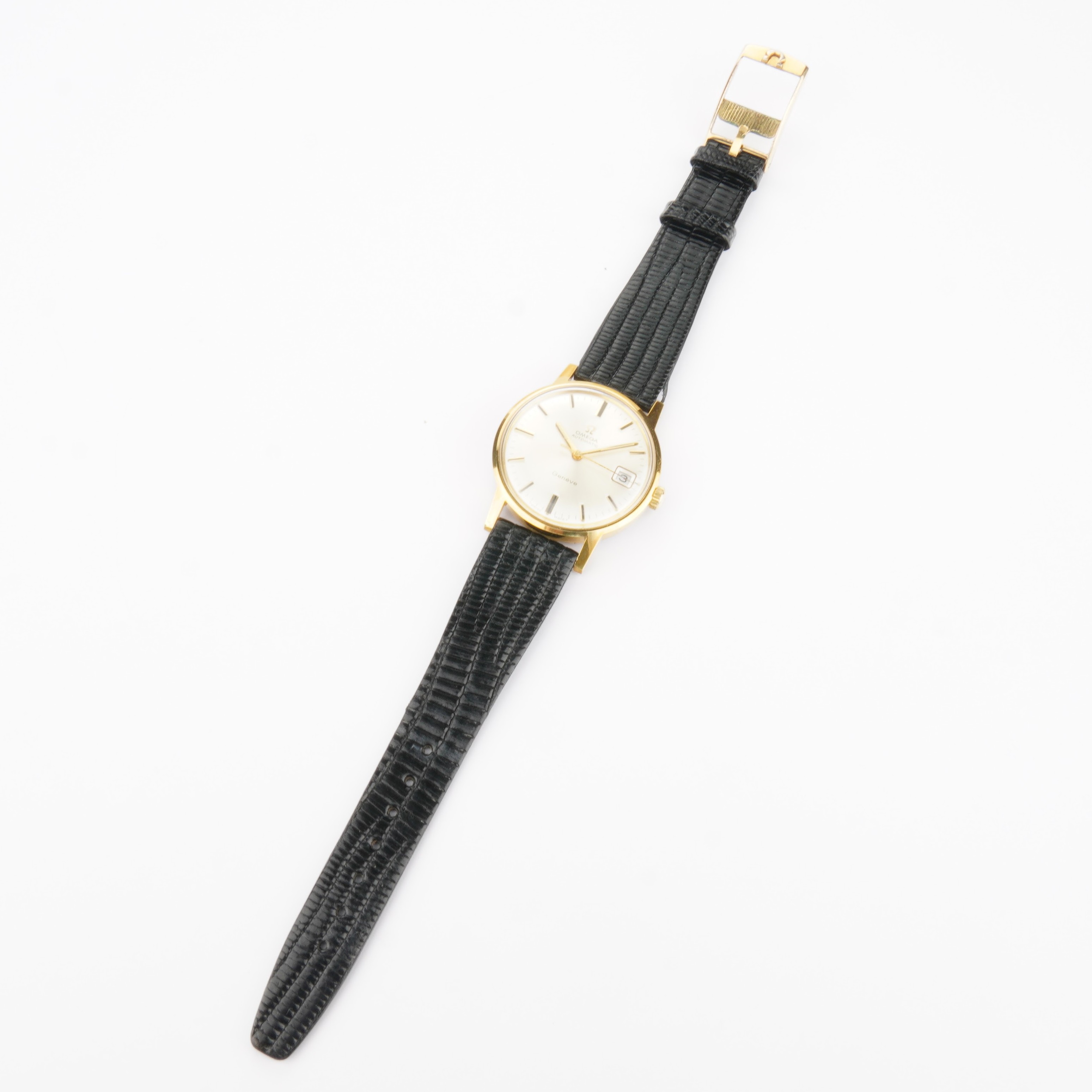 Omega Geneve 166.070 from 1969. in near mint condition. with original buckle and caliber 565 movement. - Image 13
