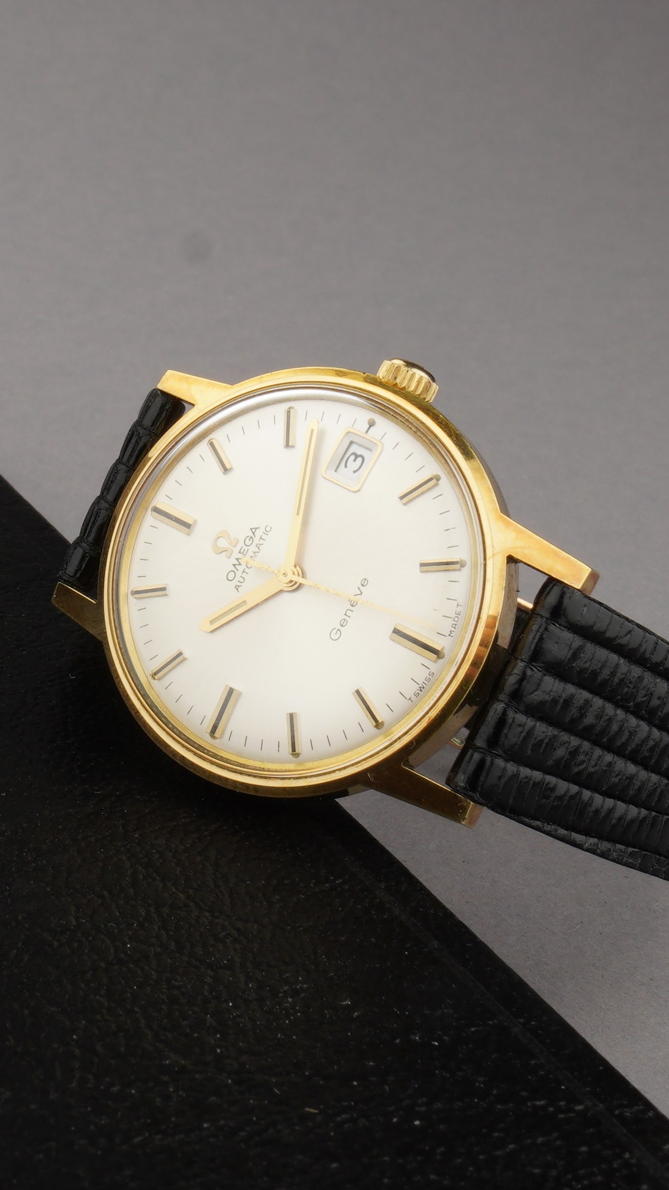 Omega Geneve 166.070 from 1969. in near mint condition. with original buckle and caliber 565 movement. - Image 14