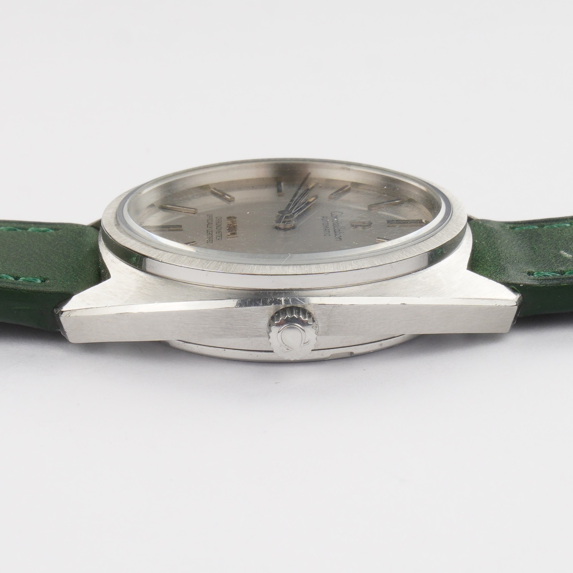 Omega Constellation ref.168.0056 from 1973. C-shape case and silver grey Japan dial. - Image 5