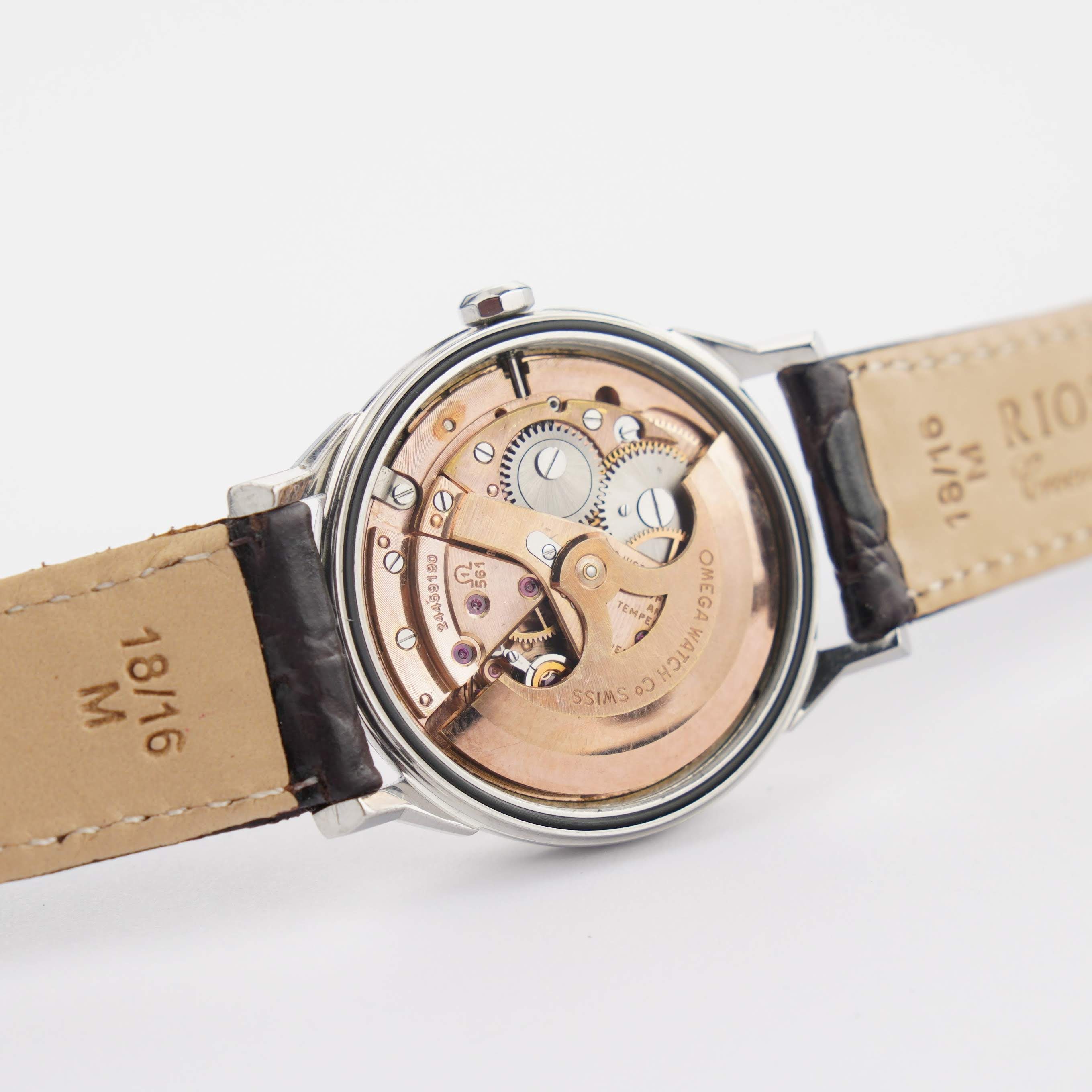 Omega Constellation ref.168.005 from 1966. steel dogleg case, silver pie-pan dial and cal. 561 movevement. - Image 9