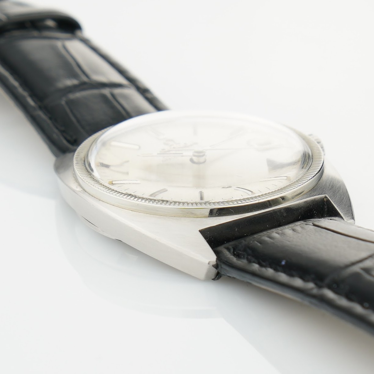 Omega Constellation ref.168.017 from 1967. Steel c-shape case, silver-white linen dial in mint condition and with the cal.564 movement. - Image 6