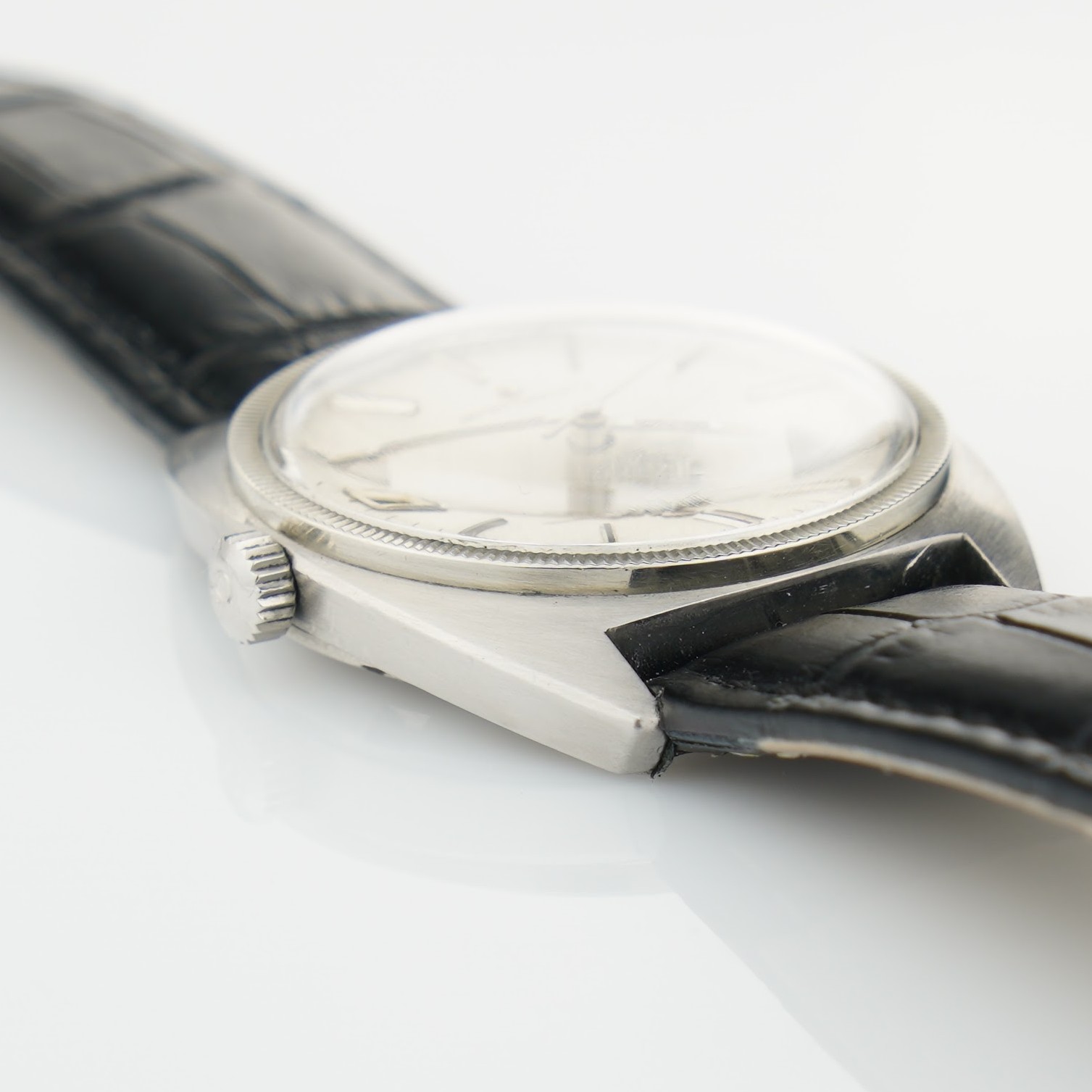 Omega Constellation ref.168.017 from 1967. Steel c-shape case, silver-white linen dial in mint condition and with the cal.564 movement. - Image 4