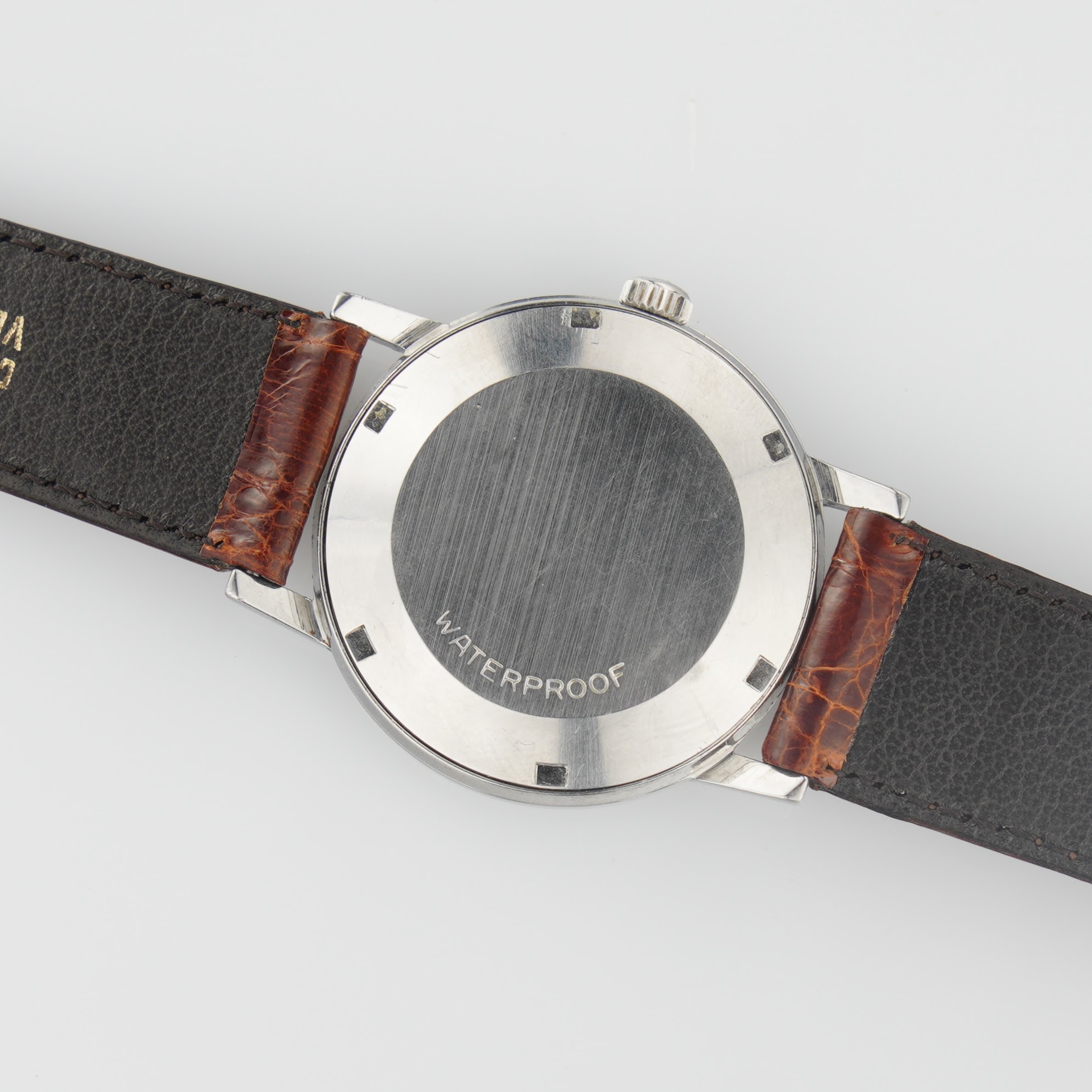 Omega Genéve ref. 165.070 from 1969. Steel case, silver sunburst dial and cal. 552 movement. - Image 5