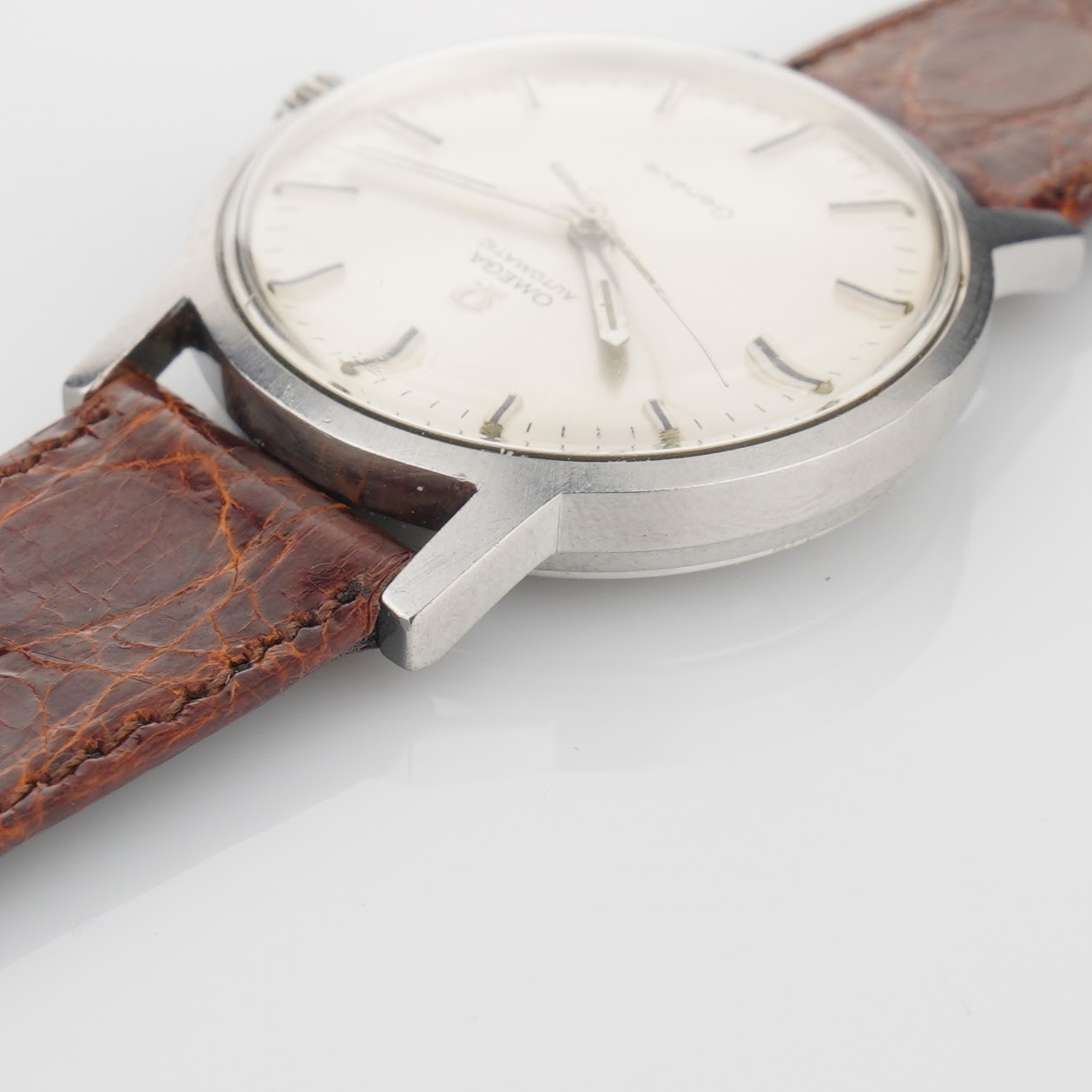 Omega Genéve ref. 165.070 from 1969. Steel case, silver sunburst dial and cal. 552 movement. - Image 11