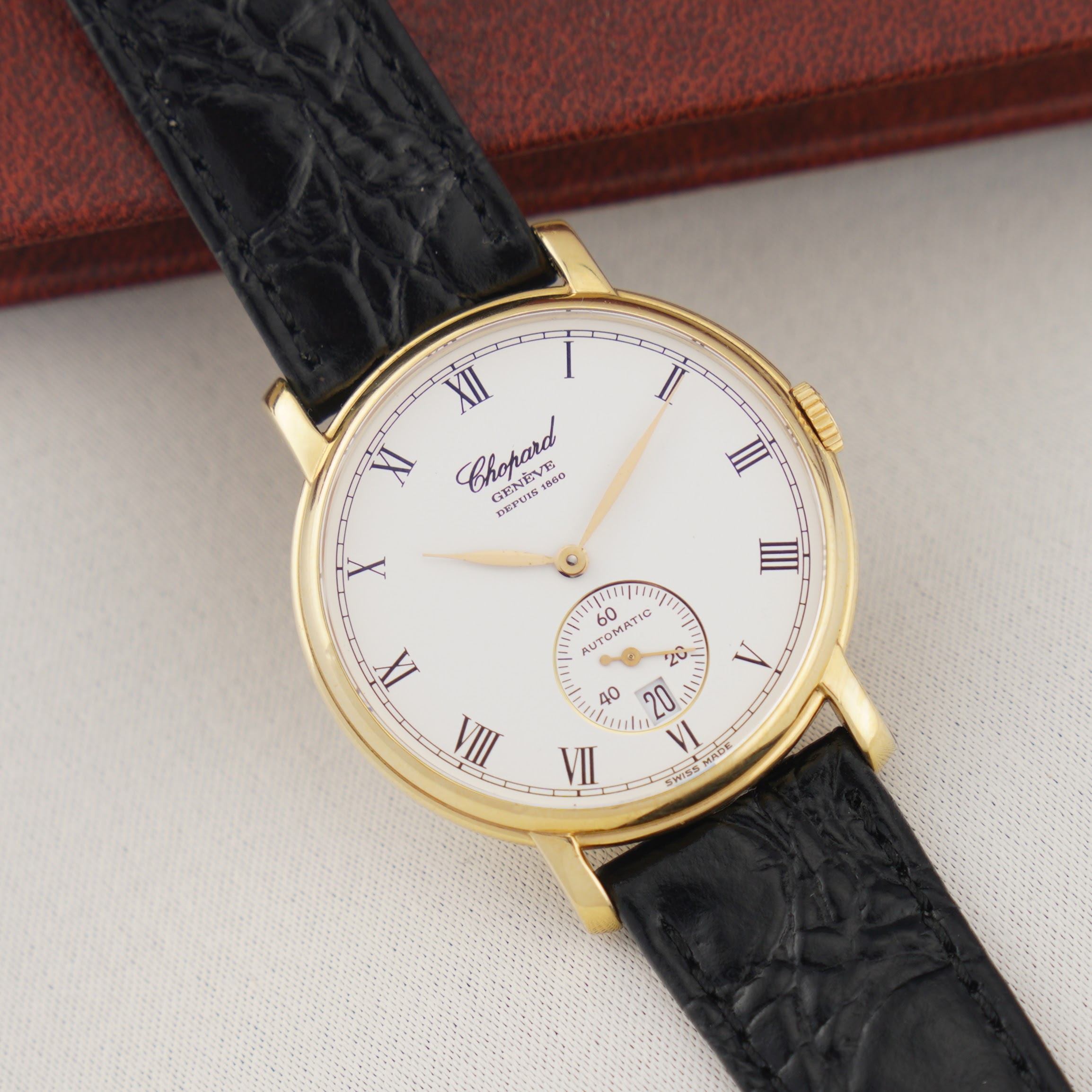Chopard L.U.C. ref. 16/1223 from 2000s, 35,5 mm 18k solid gold case and automatic cal. 1160 movement. - Image 17