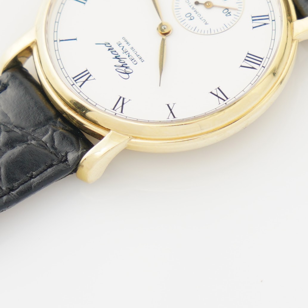 Chopard L.U.C. ref. 16/1223 from 2000s, 35,5 mm 18k solid gold case and automatic cal. 1160 movement. - Image 8