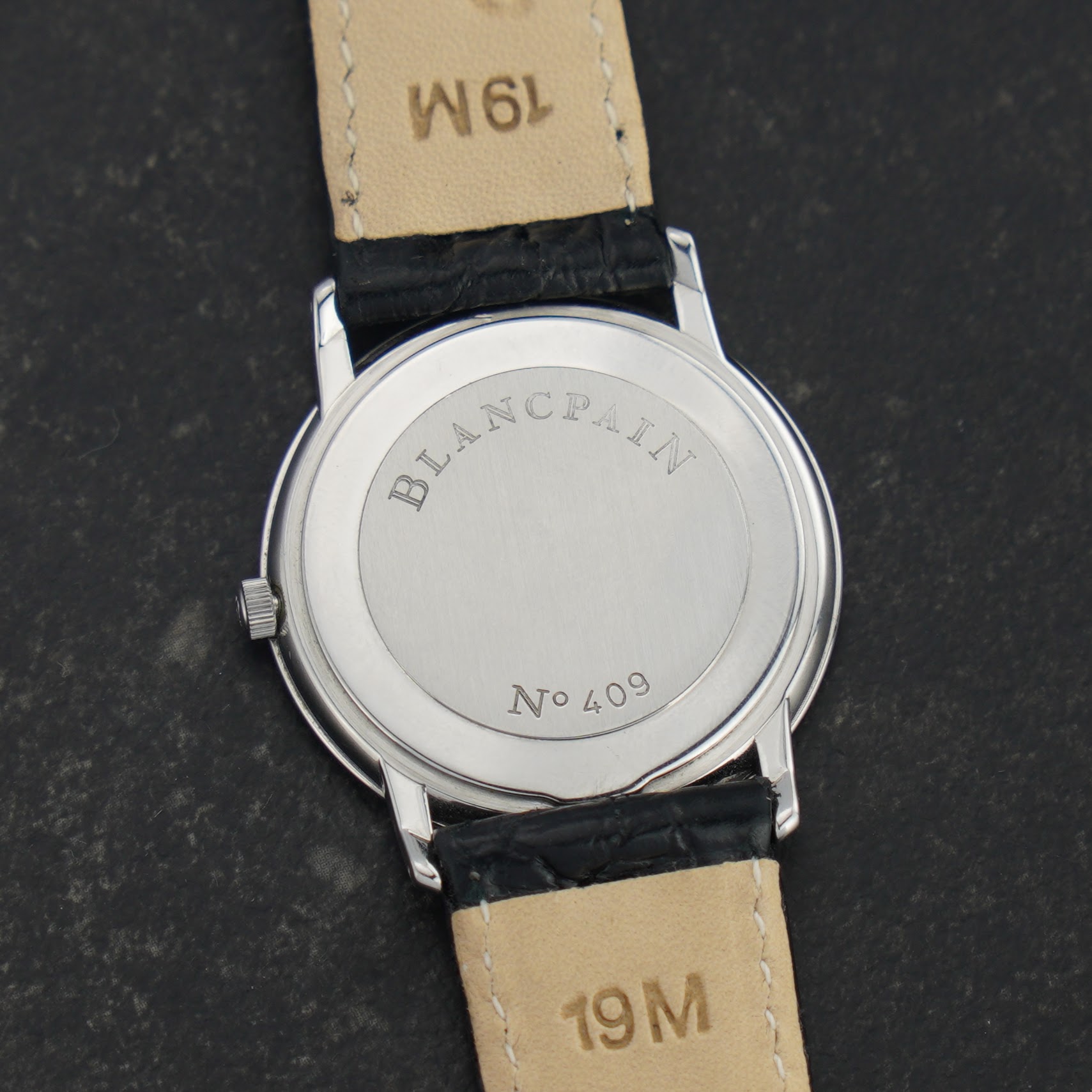 Blancpain Villeret ´ultra slim´ ref. 0021-1127-55 with white dial and caliber 21 movement from the 1990s - Image 3