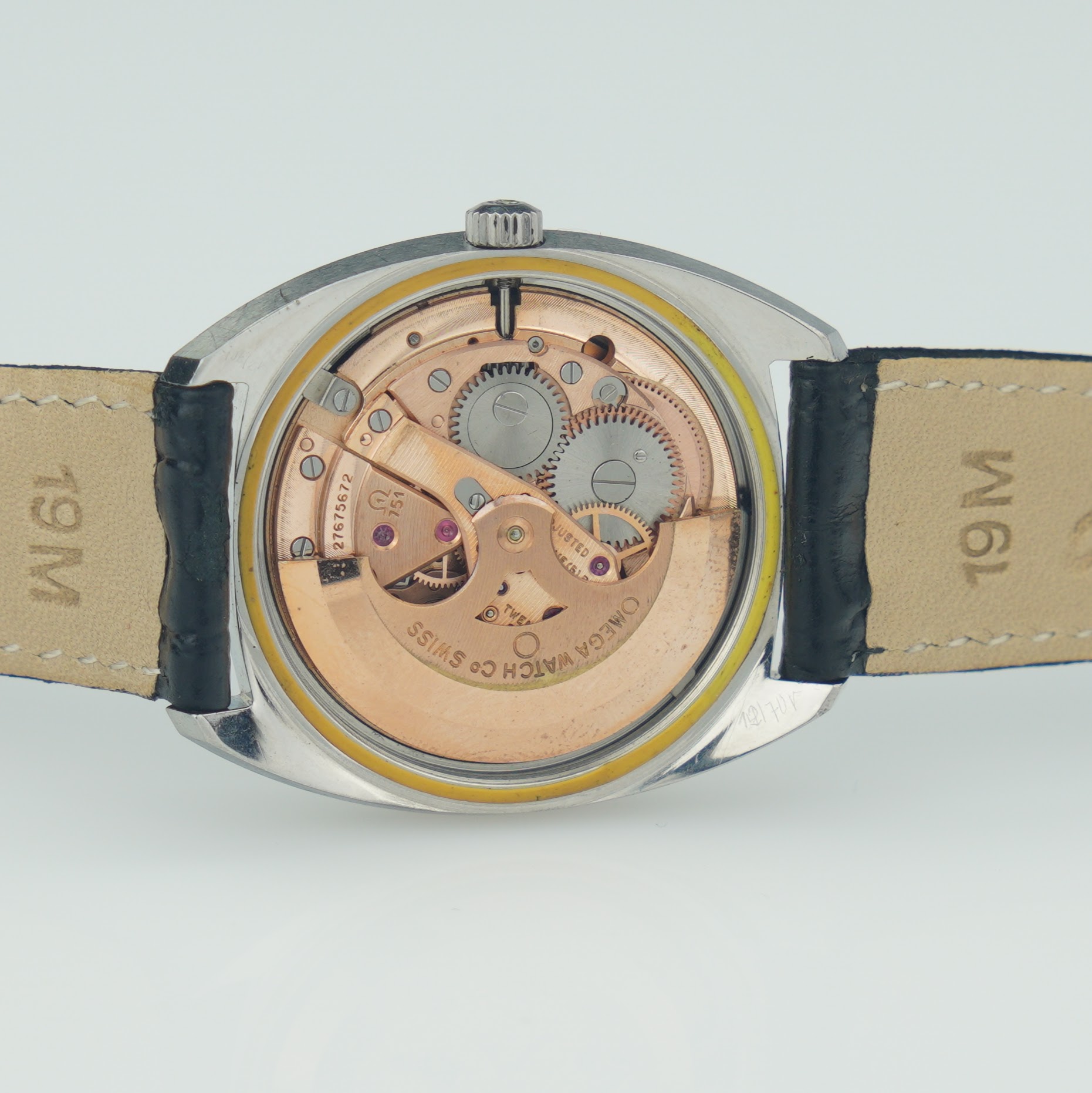 Omega Constellation 168.019 day-date with c-shape case and grey dial with from 1968 - Image 10